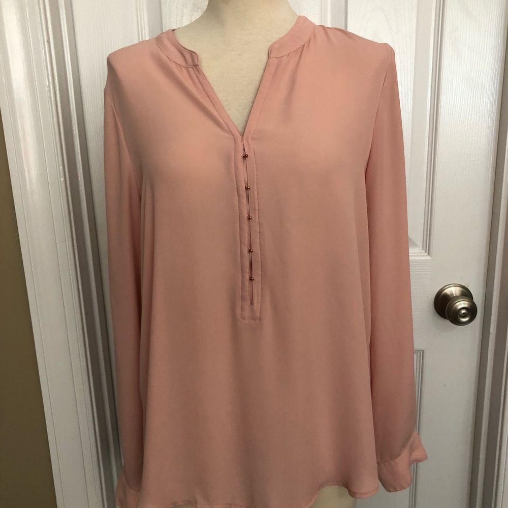Women’s Blush Colored Blouse